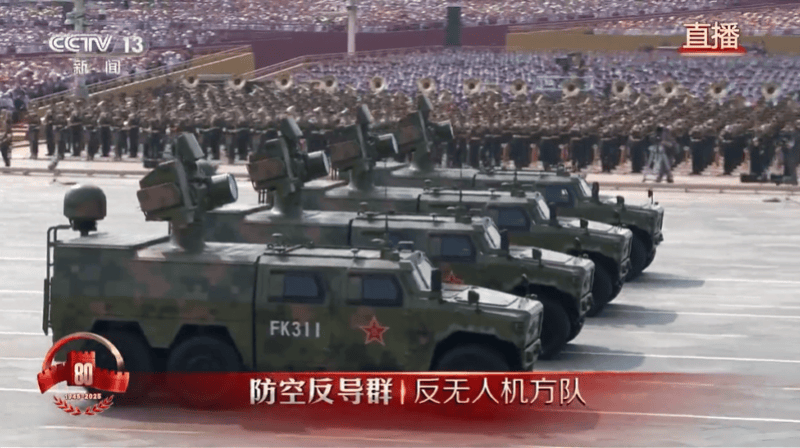 皇冠代理註冊_激光武器亮相阅兵场皇冠代理註冊，专家称其不到1秒可摧毁来袭导弹无人机