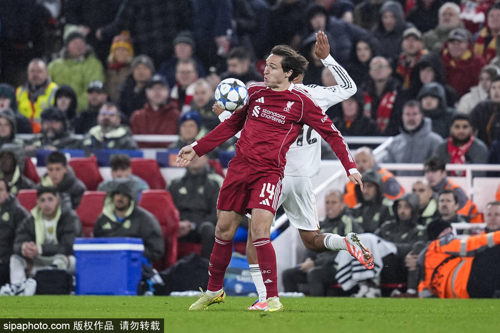 欧冠冠军杯_欧冠-麦卡利斯特一击致命 利物浦1-0送皇马赛季第2败