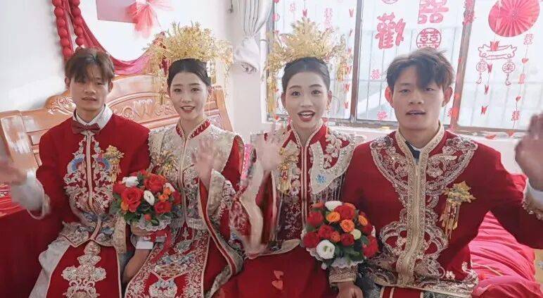 皇冠信用網足球代理_河南双胞胎兄弟同天迎娶双胞胎姐妹皇冠信用網足球代理，网友：复制粘贴的幸福